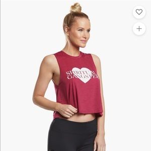 Spiritual Gangster Tech Crop Tank